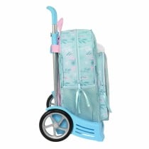 Cartable Frozen One heart Vert turquoise 33 x 42 x 14 cm