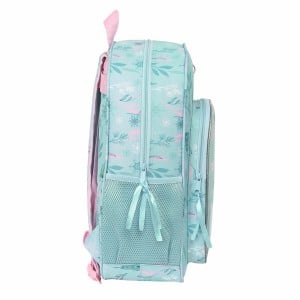 Cartable Frozen One heart Vert turquoise 33 x 42 x 14 cm