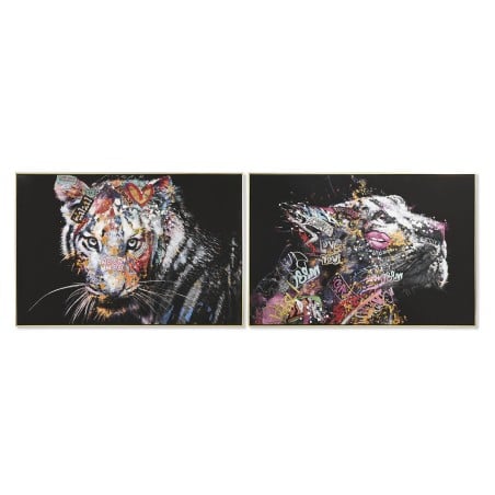 Bild Home ESPRIT Tiger Moderne 120 x 3,5 x 80 cm (2 Stück)