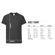 Child's Short Sleeve T-Shirt Stitch So Not Ordinary Black