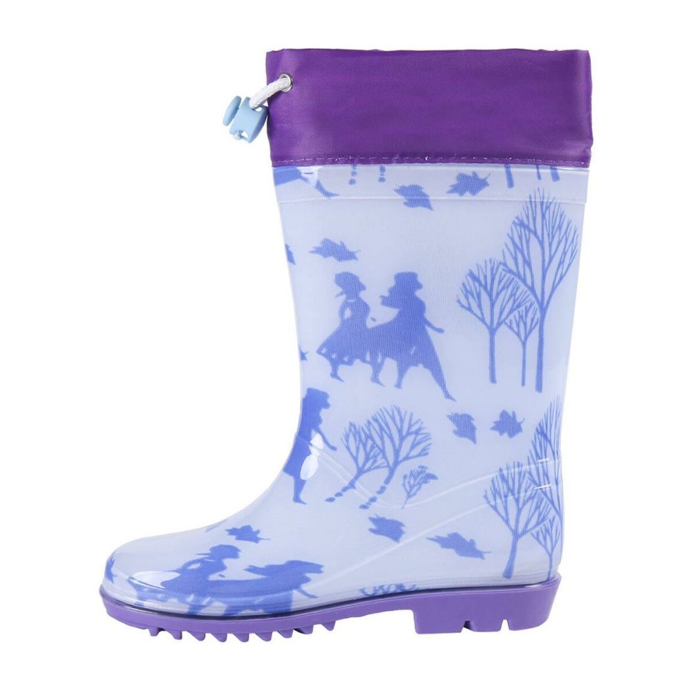 Kinder Gummistiefel Frozen Lila