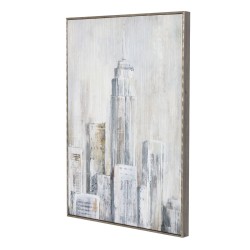 Cadre Home ESPRIT New York Loft 60 x 2,4 x 80 cm (2 Unités)