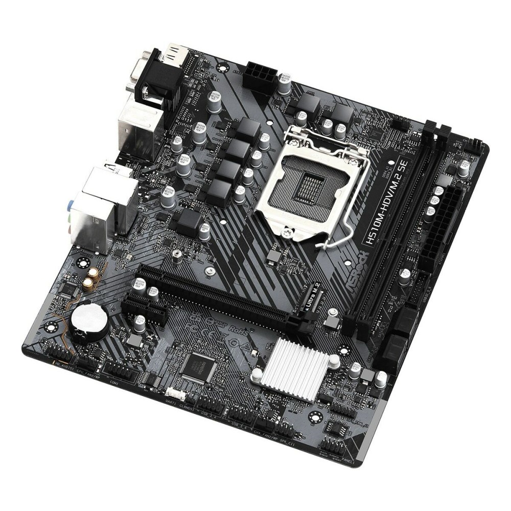 Carte Mère ASRock H510M-HDV/M.2 SE LGA 1200 Intel H470