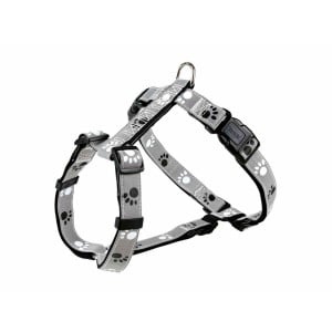 Hundegeschirr Trixie Silver Reflect Schwarz Grau XS/S