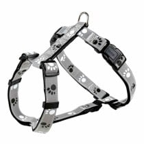 Harnais pour Chien Trixie Silver Reflect Noir Gris XS/S