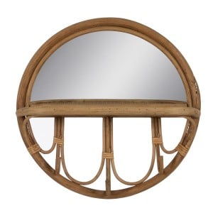 Miroir mural Beige 42 x 12,5 x 42 cm