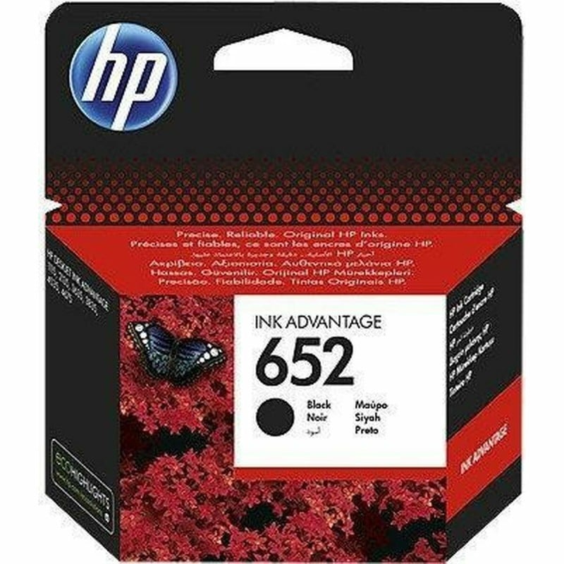 Cartouche d'encre originale HP 652 Noir