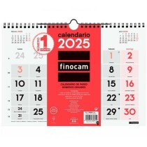 Wall calendar Finocam Paper 2025 30 x 21 cm