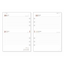 Diary Refill Finocam OPEN R1097 2025 15,5 x 21,5 cm