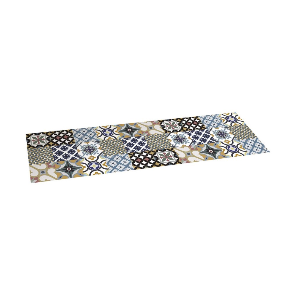 Tapis en vinyle Stor Planet Hydraulique Bleu 100 % PVC (60 x 200 cm)