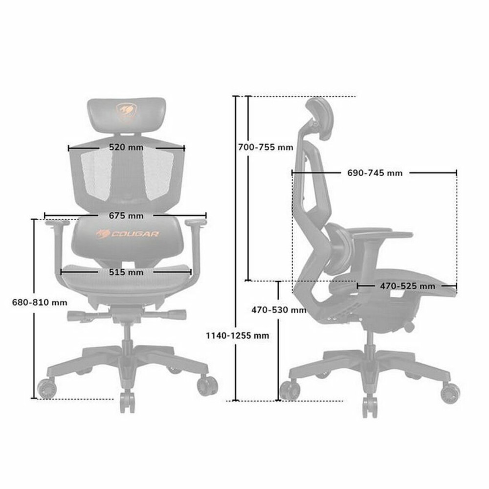 Gaming Chair Cougar Argo One Orange