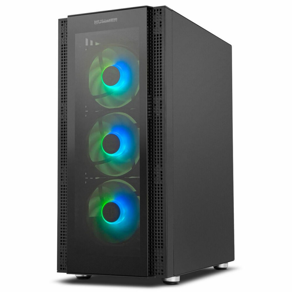 ATX Semi-tower Box Nox-Xtreme Hummer Horus Black E-ATX