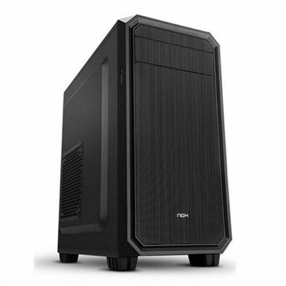 ATX Mini-Tower Gehäuse mit Kartenlesegerät Nox-Xtreme NXCBAYMX2 Schwarz