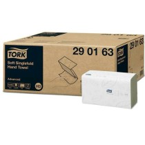 Paper napkin Tork 64152 White Green (15 Units)