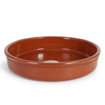 Saucepan Azofra Baked clay 43 x 43 x 7,5 cm (2 Units)