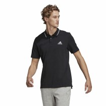 Herren Kurzarm-Poloshirt Adidas Aeroready essentials Schwarz