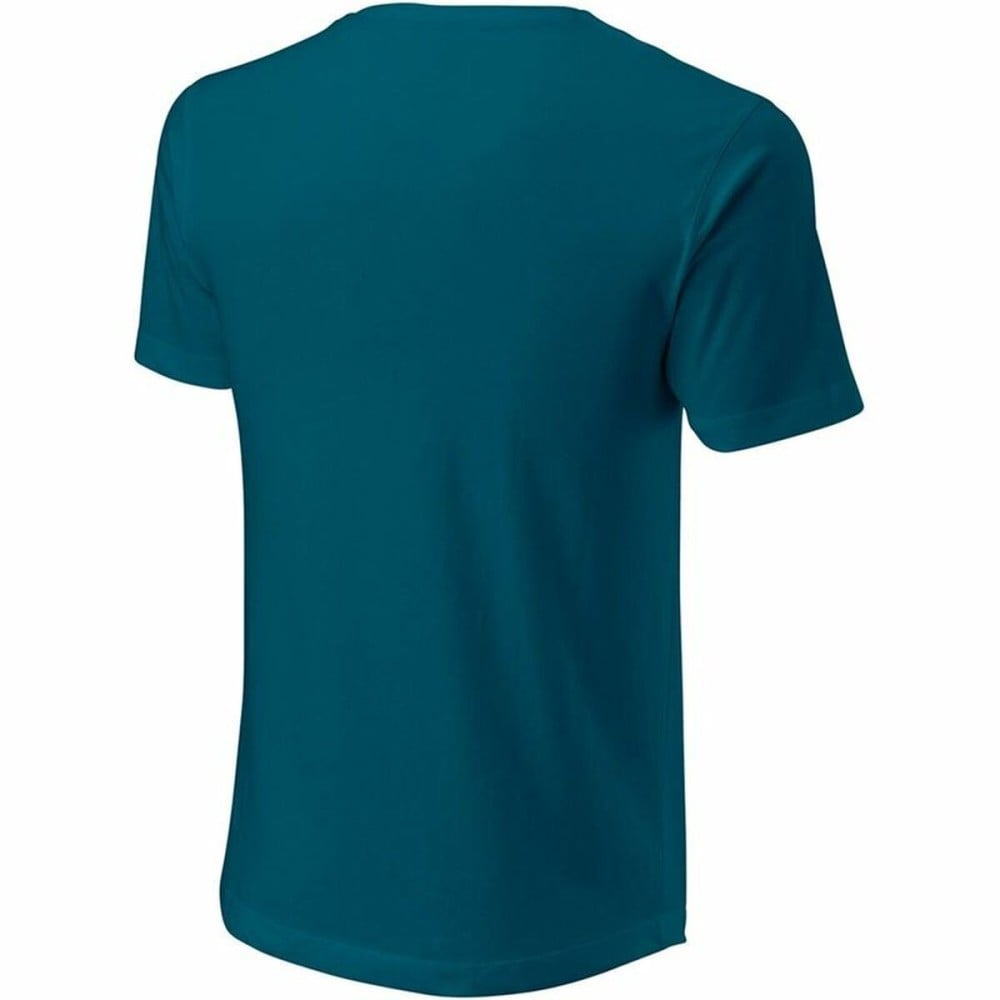 Men’s Short Sleeve T-Shirt Wilson Blue