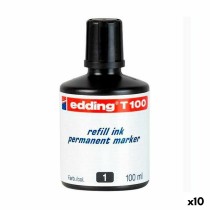 Nachfüllungstinte Edding T100 Permanent 100 ml (10 Stück)