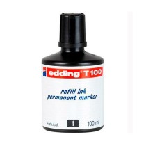 Refill ink Edding T100 Permanent 100 ml (10 Units)