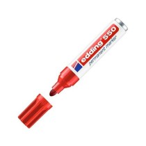 Permanent marker Edding 550 Red (10 Units)