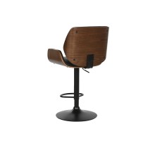 Stool Home ESPRIT Black Wood 52 X 51,5 X 96 cm