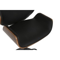 Stool Home ESPRIT Black Wood 52 X 51,5 X 96 cm