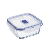 Hermetic Lunch Box Luminarc Pure Box Active 760 ml Bicoloured Glass (6 Units)