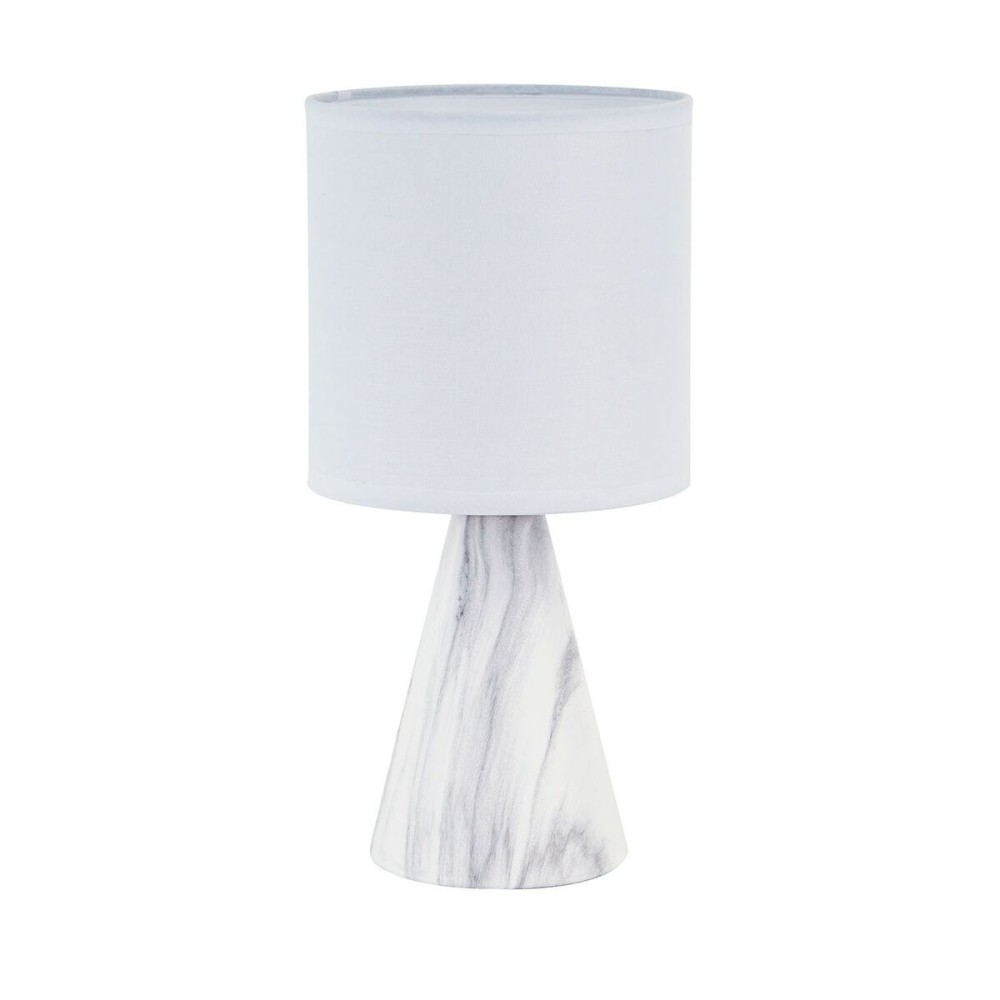 Lampe de bureau Versa Blanc Céramique 12,5 x 24,5 x 12,5 cm