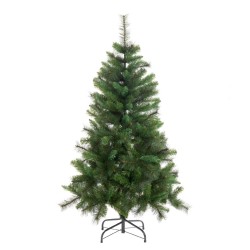 Weihnachtsbaum grün PVC Metall Polyäthylen 180 cm