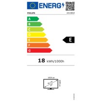 Écran Philips 241V8AW/00 Full HD 23,8" 75 Hz