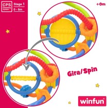 Hochet Winfun Plastique 12 x 13,5 x 12 cm (12 Unités)