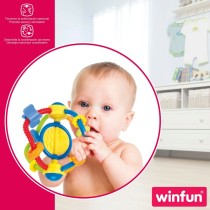 Hochet Winfun Plastique 12 x 13,5 x 12 cm (12 Unités)