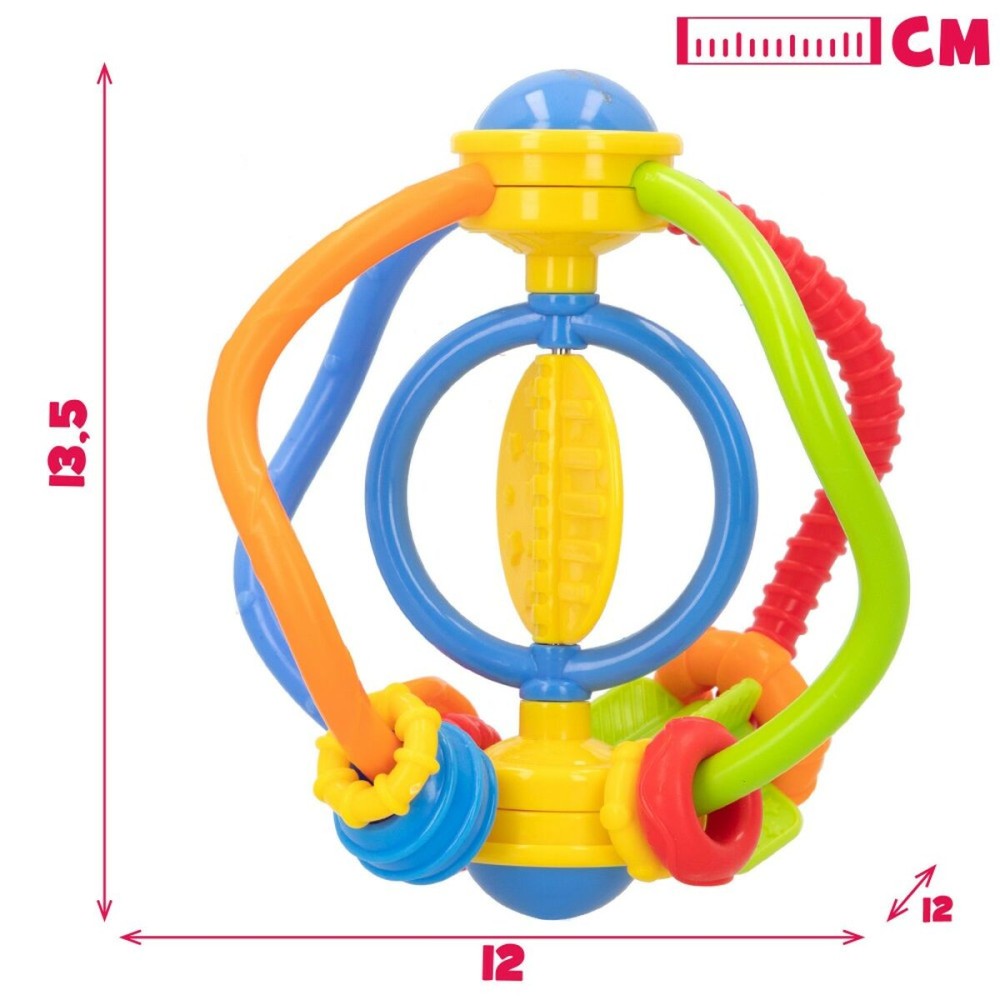 Hochet Winfun Plastique 12 x 13,5 x 12 cm (12 Unités)