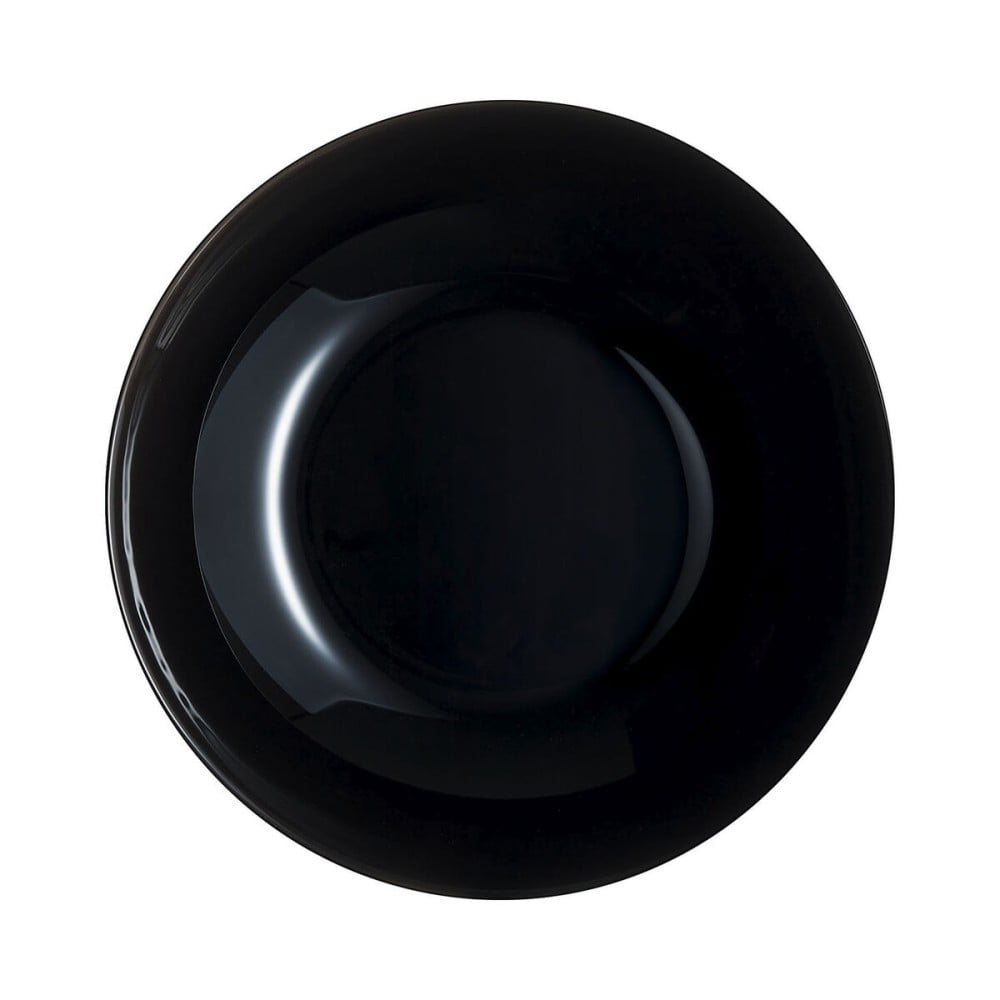 Suppenteller Luminarc Zelie Negro Schwarz Glas Ø 20 cm (12 Stück)