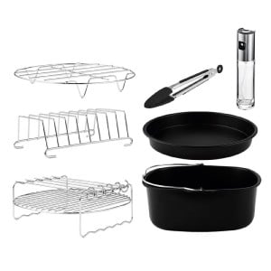 Accessoires Cecotec Cecofry Pack Friteuse sans Huile Noir