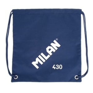 Sac à dos serré par des ficelles Milan Since 1918 Bleu 42 x 34 x 0,7 cm