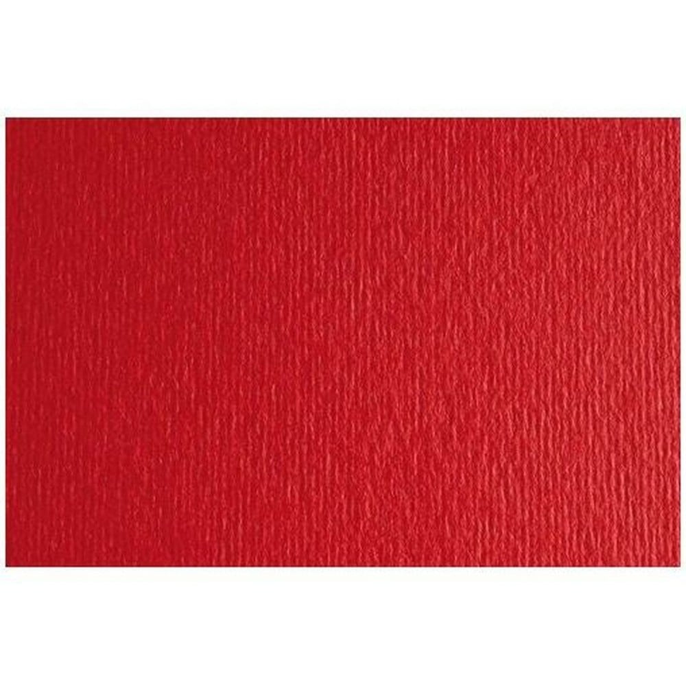 Papier carton Sadipal LR 200 Rouge 50 x 70 cm Texturisée (20 Unités)