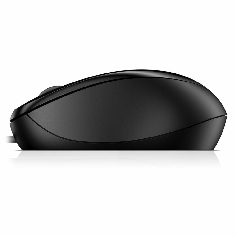 Mouse with Cable and Optical Sensor HP 4QM14AAABB Black