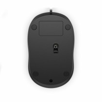 Mouse with Cable and Optical Sensor HP 4QM14AAABB Black