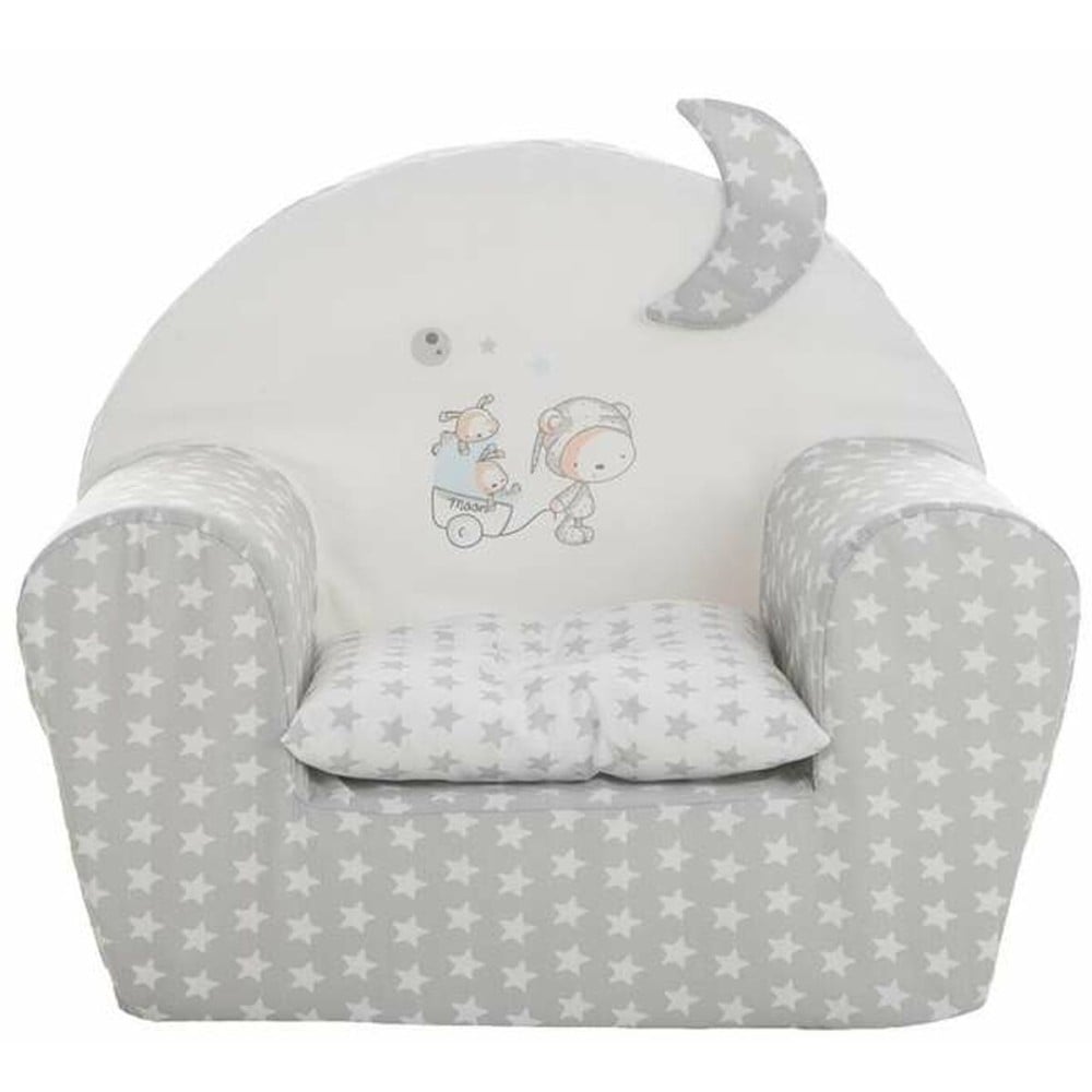 Fauteuil pour enfant Stars 44 x 34 x 53 cm Gris