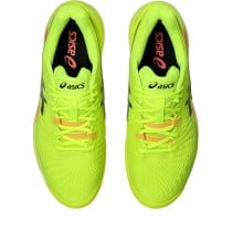 Chaussures de Tennis pour Homme Asics Gel-Resolution 9 Clay Paris Jaune