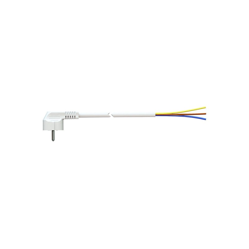 Câble d’Alimentation Solera 7000/1,5 Schuko 4,8 mm 250 V 16 A Blanc 3 x 1,5 mm 1,5 m