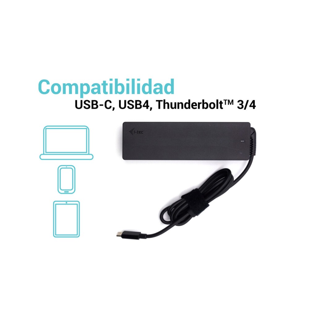 Portable charger i-Tec CHARGER-C100W Black