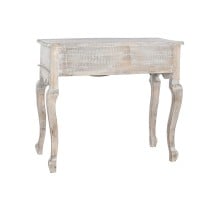 Meuble d'Entrée avec 2 Tiroirs DKD Home Decor Blanc Marron Bois de manguier 91 x 42 x 81 cm