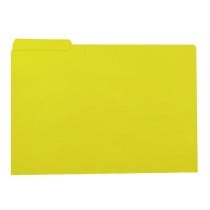 Subfolder Elba Name tab Yellow Din A4 50 Pieces