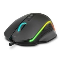 LED Gaming-Maus Krom Keos 6400 dpi Schwarz