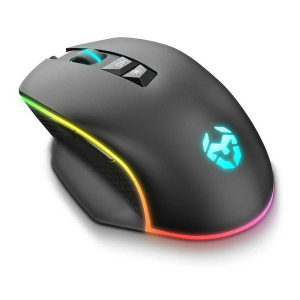 Souris Gaming avec LED Krom Keos 6400 dpi Noir