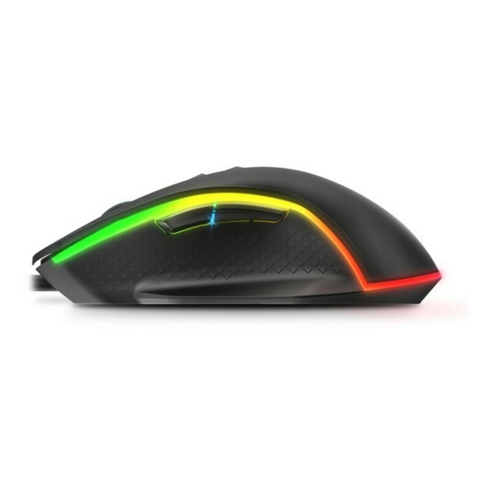 Souris Gaming avec LED Krom Keos 6400 dpi Noir