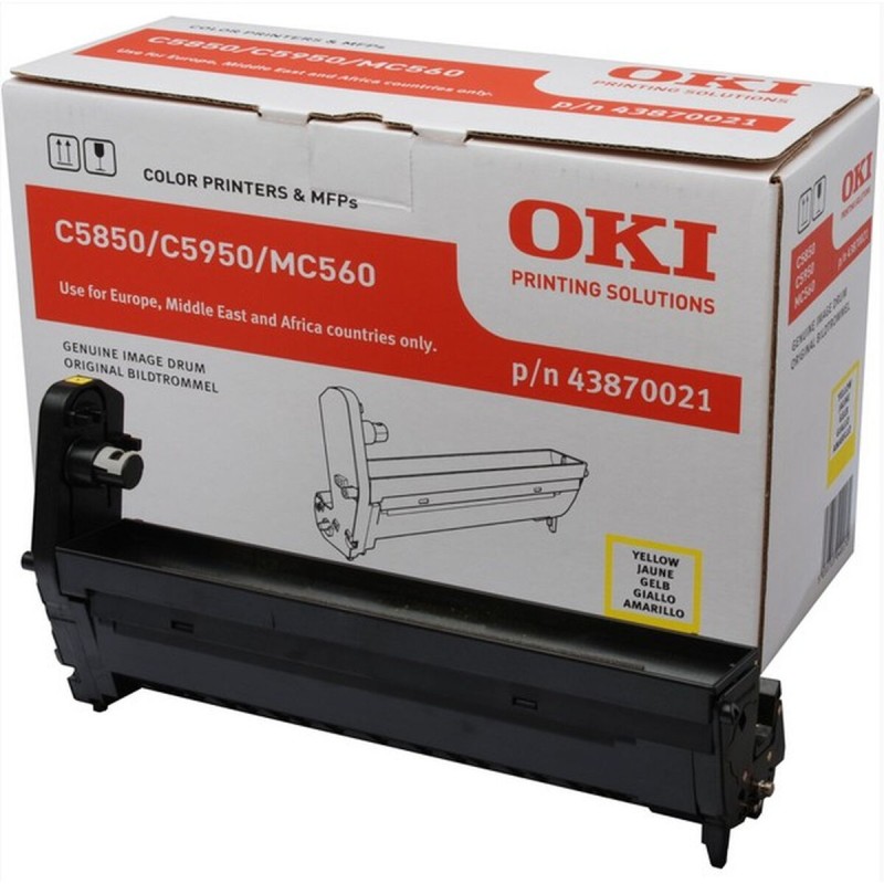 Toner OKI 43870021 Yellow Black