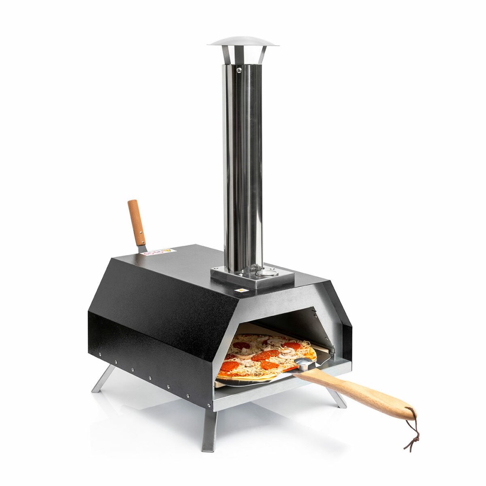 Pellet Pizza Oven with Accessories Pizzahven InnovaGoods